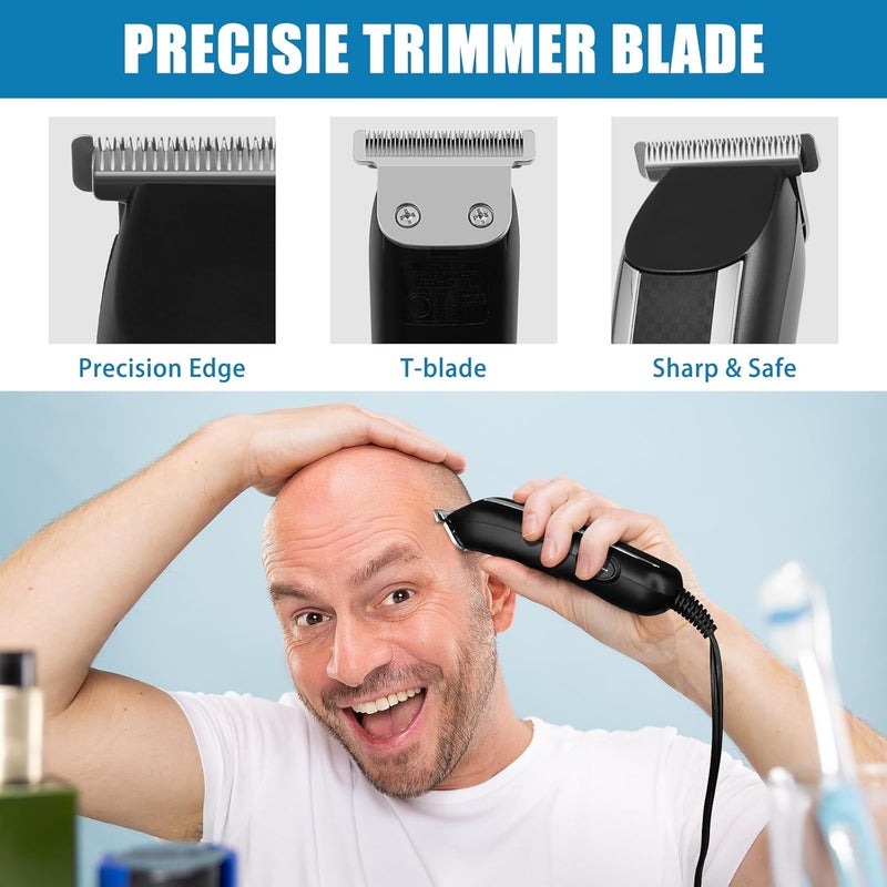 Manxrtod 02144 Replacement Detachable T Blade Compatible with Wahl Trimmers 9864/9864SS/9686/9818A/9854L/9876L/9854 /WSS3L/SS2L etc - Japanese Stainless Steel 40mm Replacement Trimmer Blade #02144 - Image 4